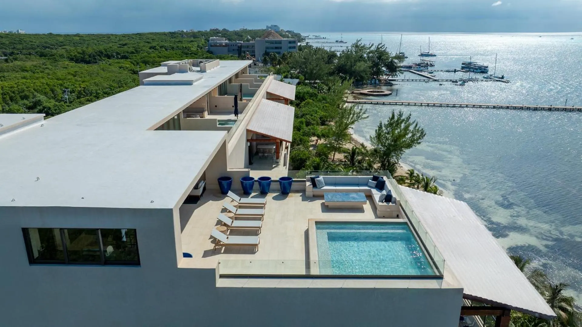 5Br Luxury Beachfront Penthouse W/ Private Pool Isla Mujeres 0*,  Meksika