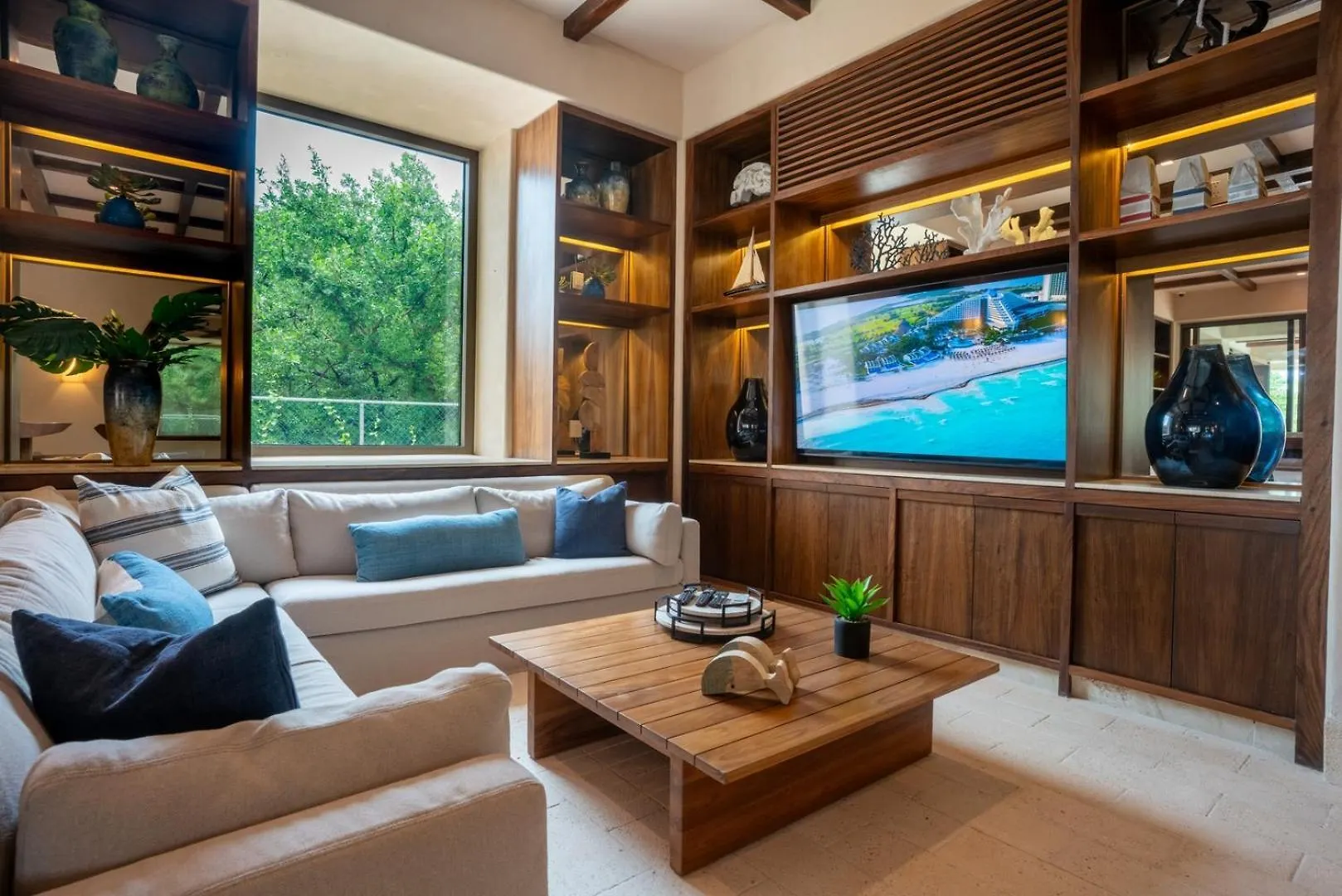 איסלה מוחרס 5Br Luxury Beachfront Penthouse W/ Private Pool דירה