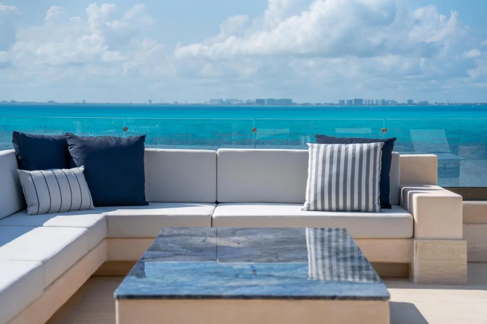 איסלה מוחרס 5Br Luxury Beachfront Penthouse W/ Private Pool איסלה מוחרס