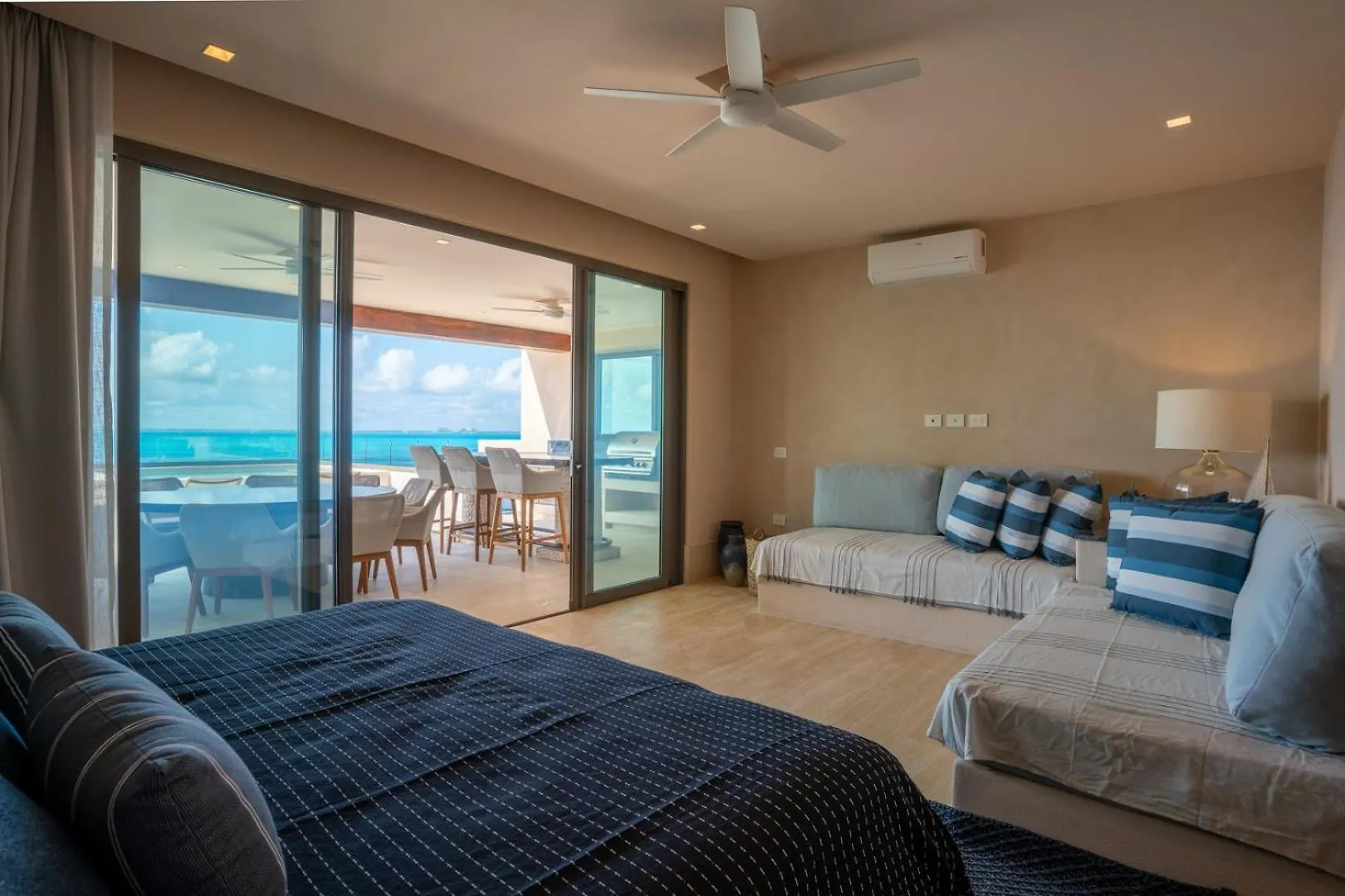 איסלה מוחרס 5Br Luxury Beachfront Penthouse W/ Private Pool 0*, איסלה מוחרס