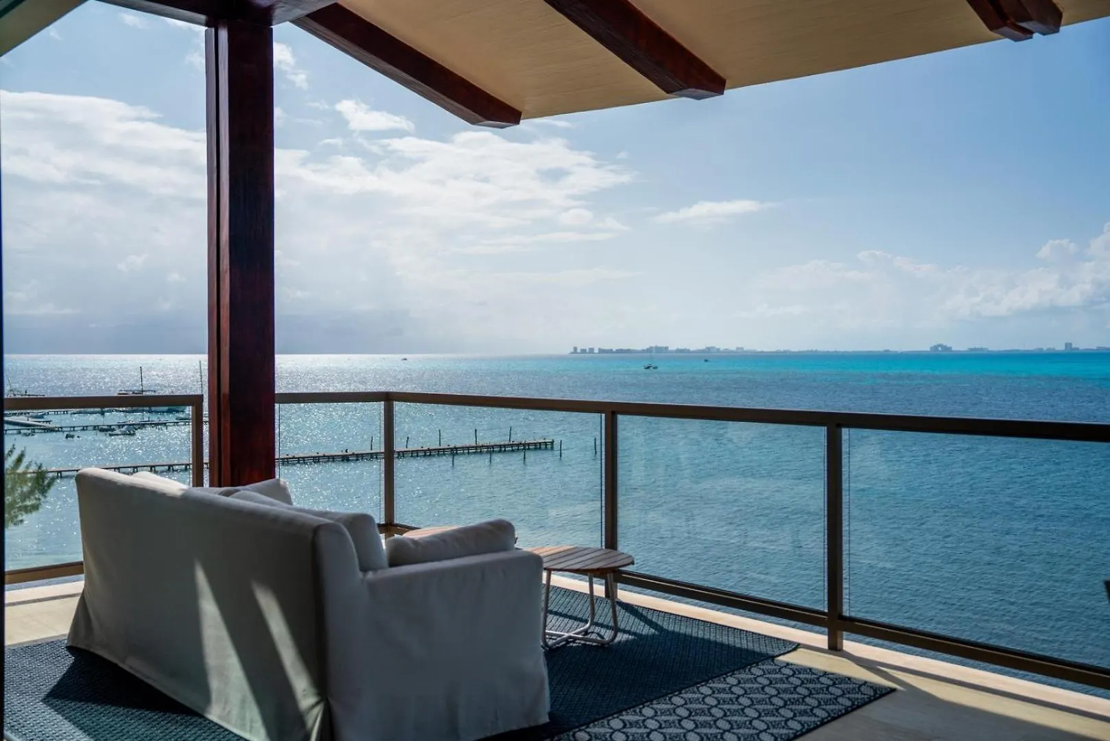איסלה מוחרס 5Br Luxury Beachfront Penthouse W/ Private Pool מקסיקו